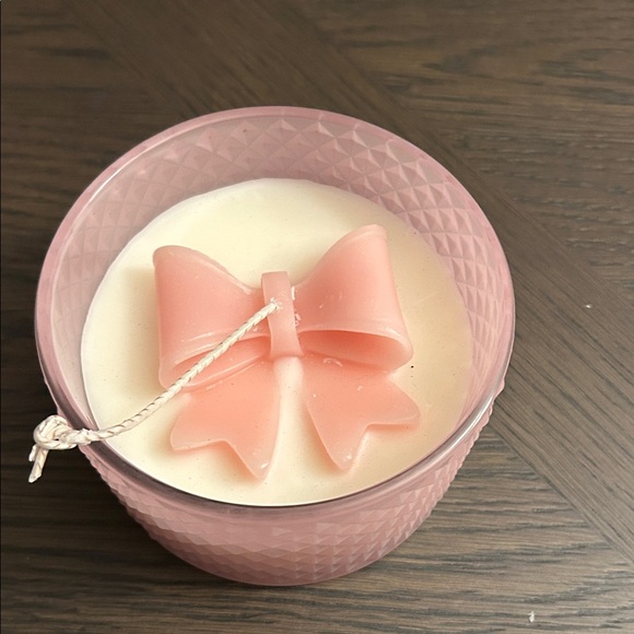 Other - Pink Bow Candle 14oz
